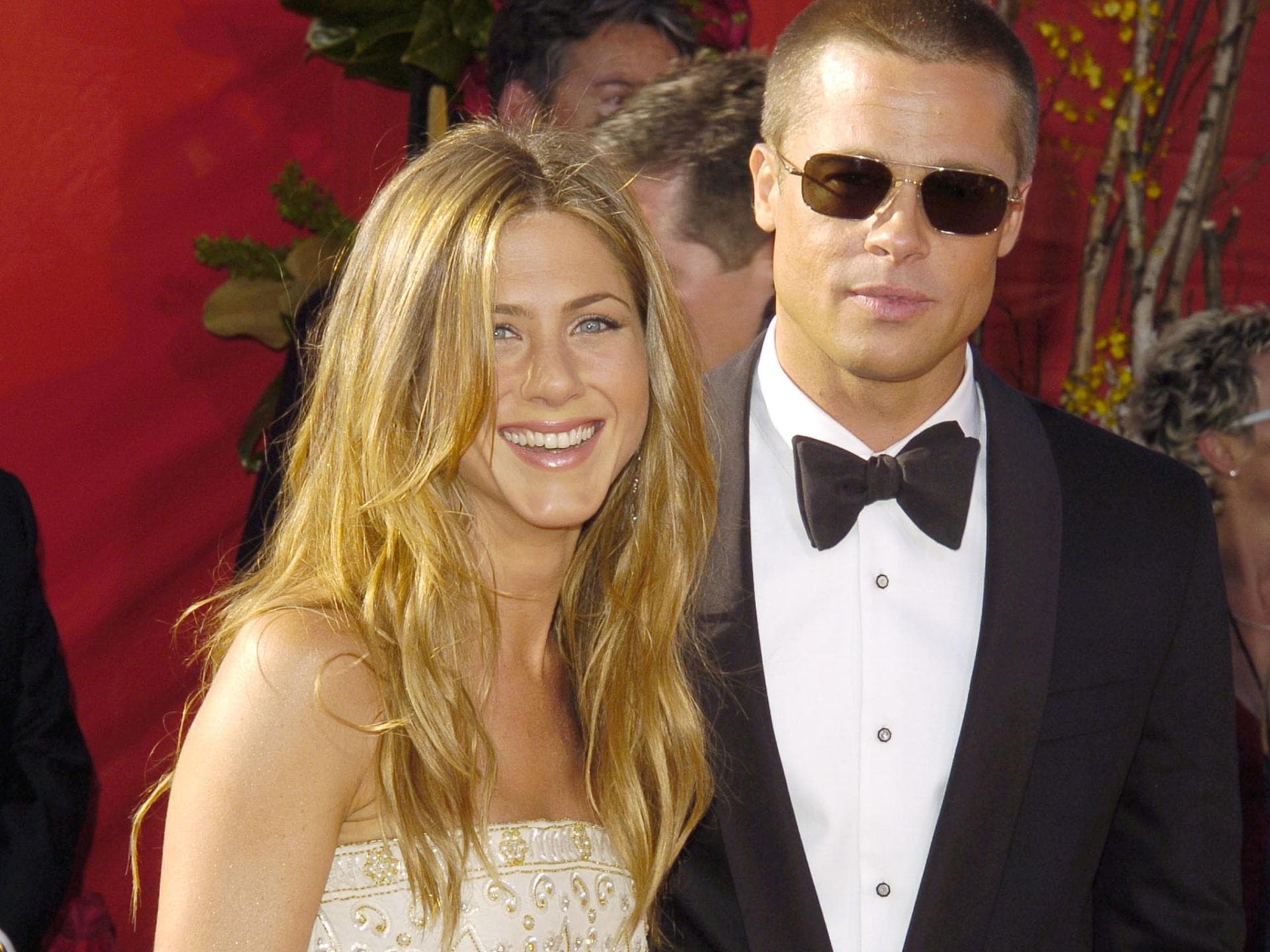 jennifer aniston brad pitt weihnachten jennifer aniston brad pitt red carpet