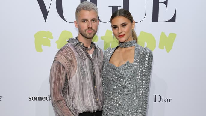 Stefanie Giesinger Marcus Butler Stefanie Giesinger Marcus Butler Vogue Party