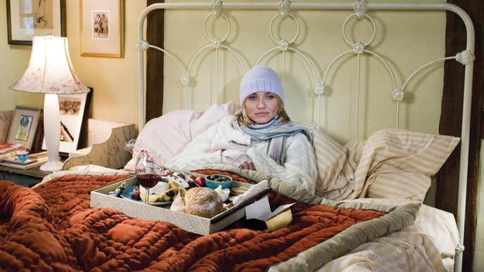 5 Tricks, mit denen dein Zimmer im Winter schnell warm wird Cameron Diaz im Bett