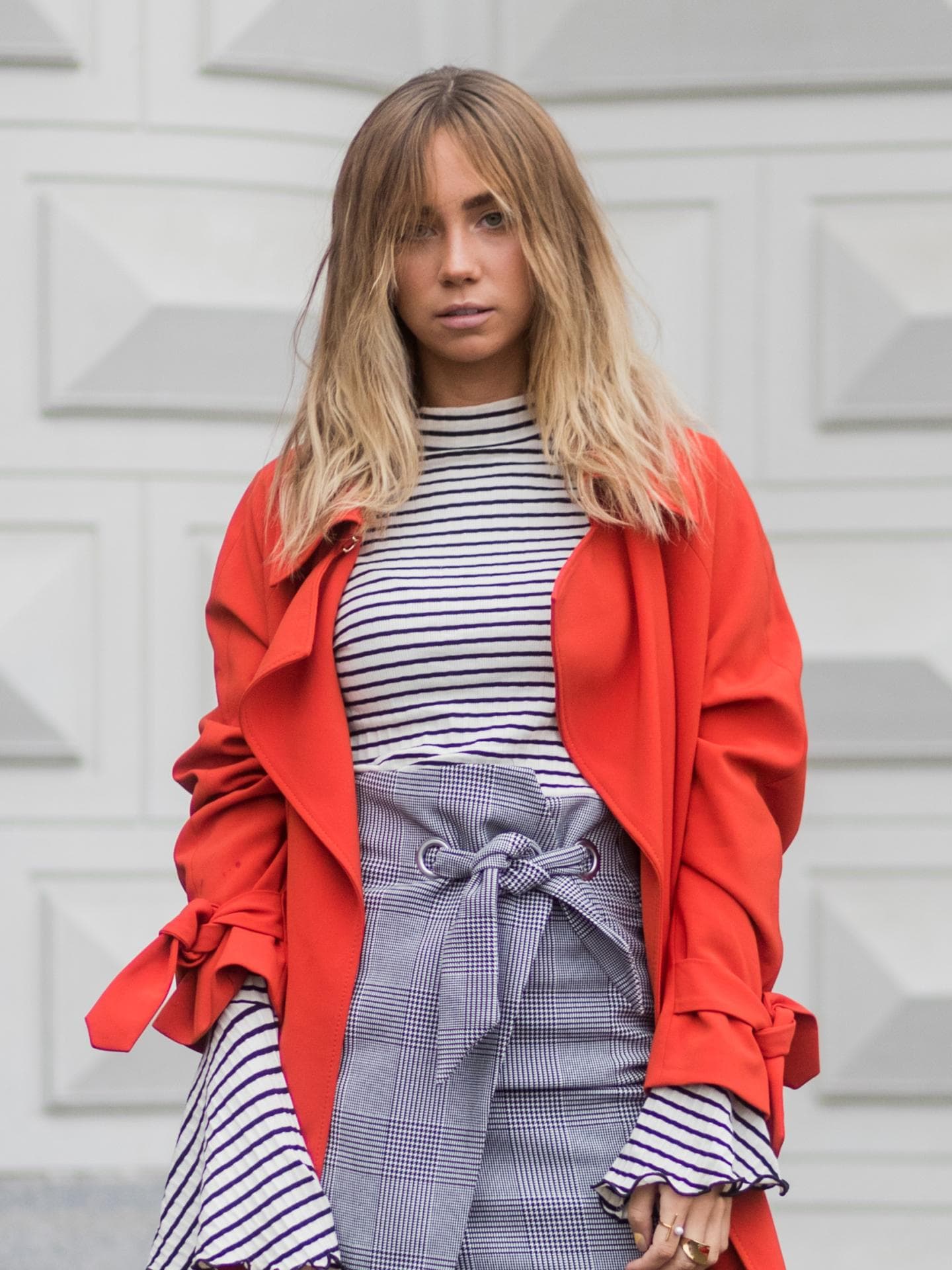 Frisuren für lange Gesichter Stufenschnitt Lisa Olsson