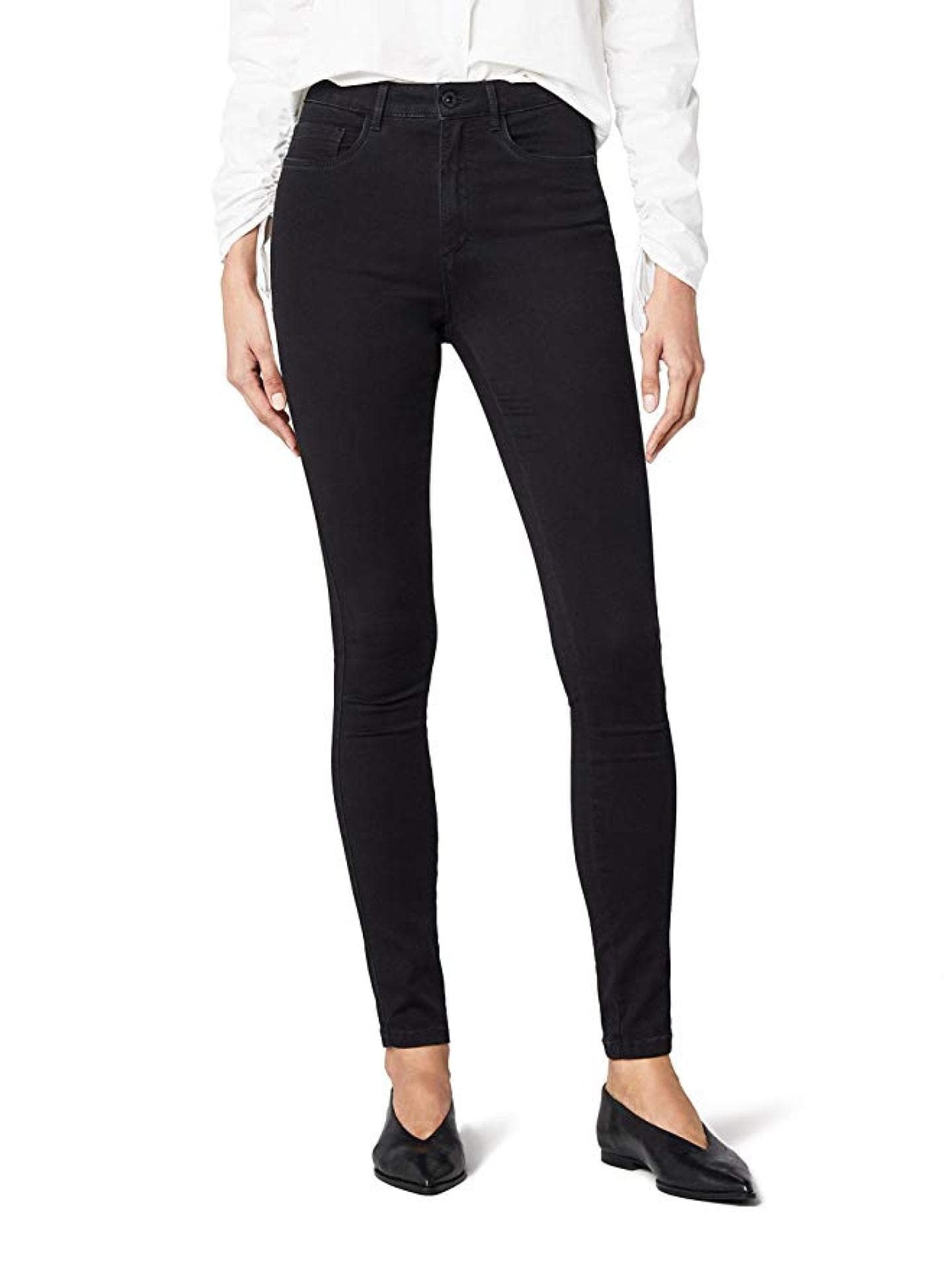 High Waist Skinny Jeans in schwarz High Waist Skinny Jeans in schwarz