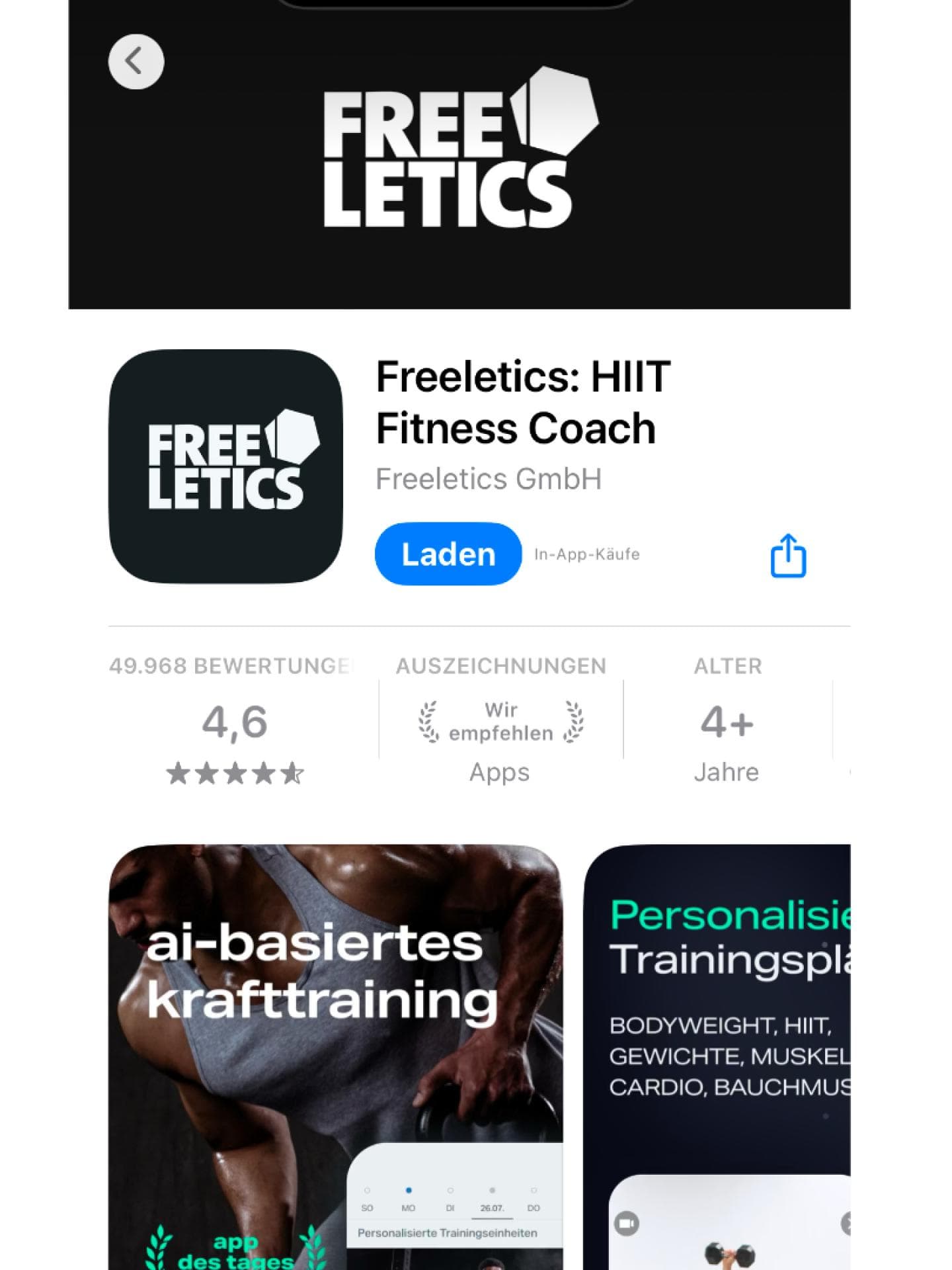 Freeletics Freeletics