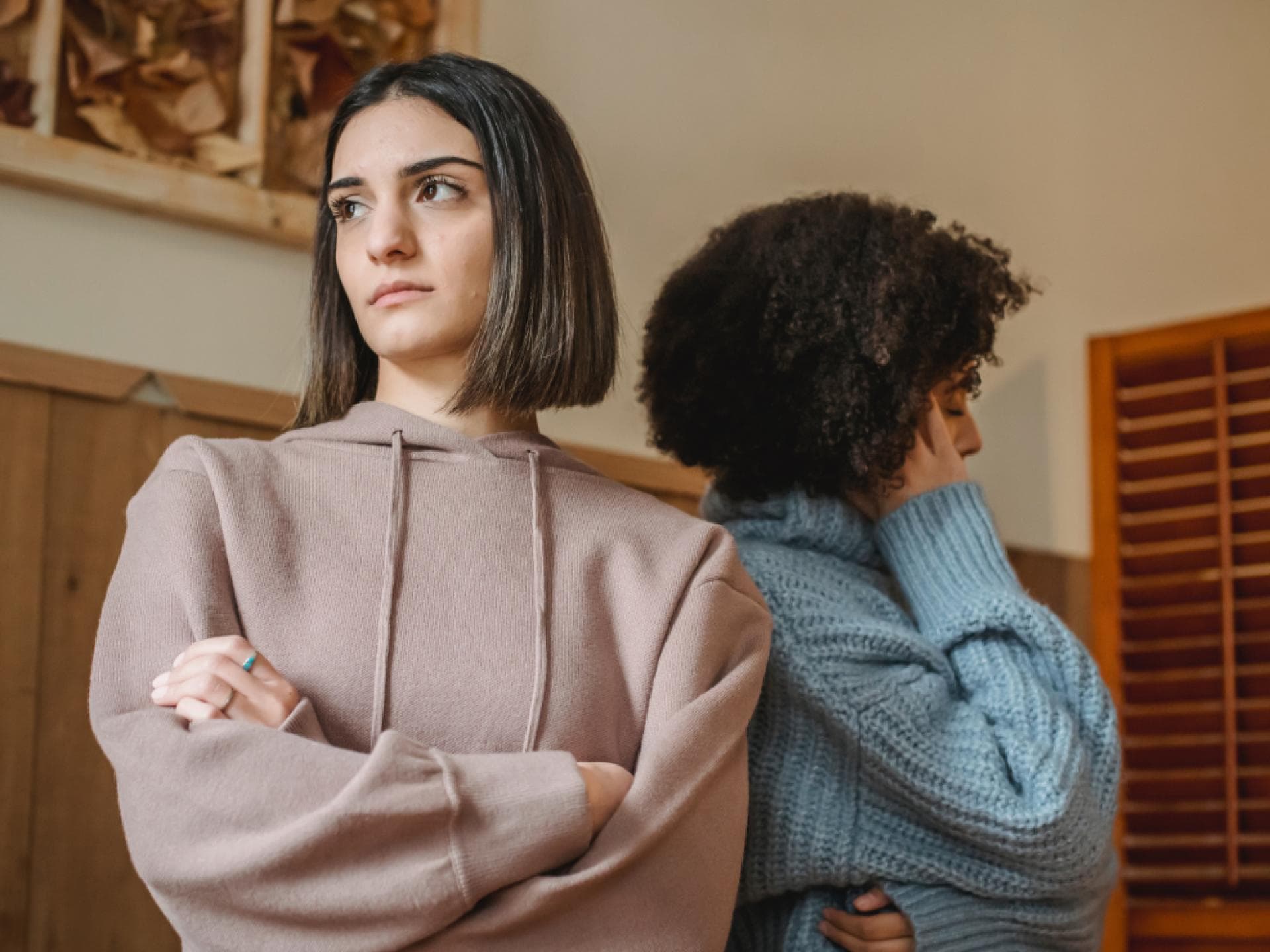 Frauen streiten sich Frauen streiten sich