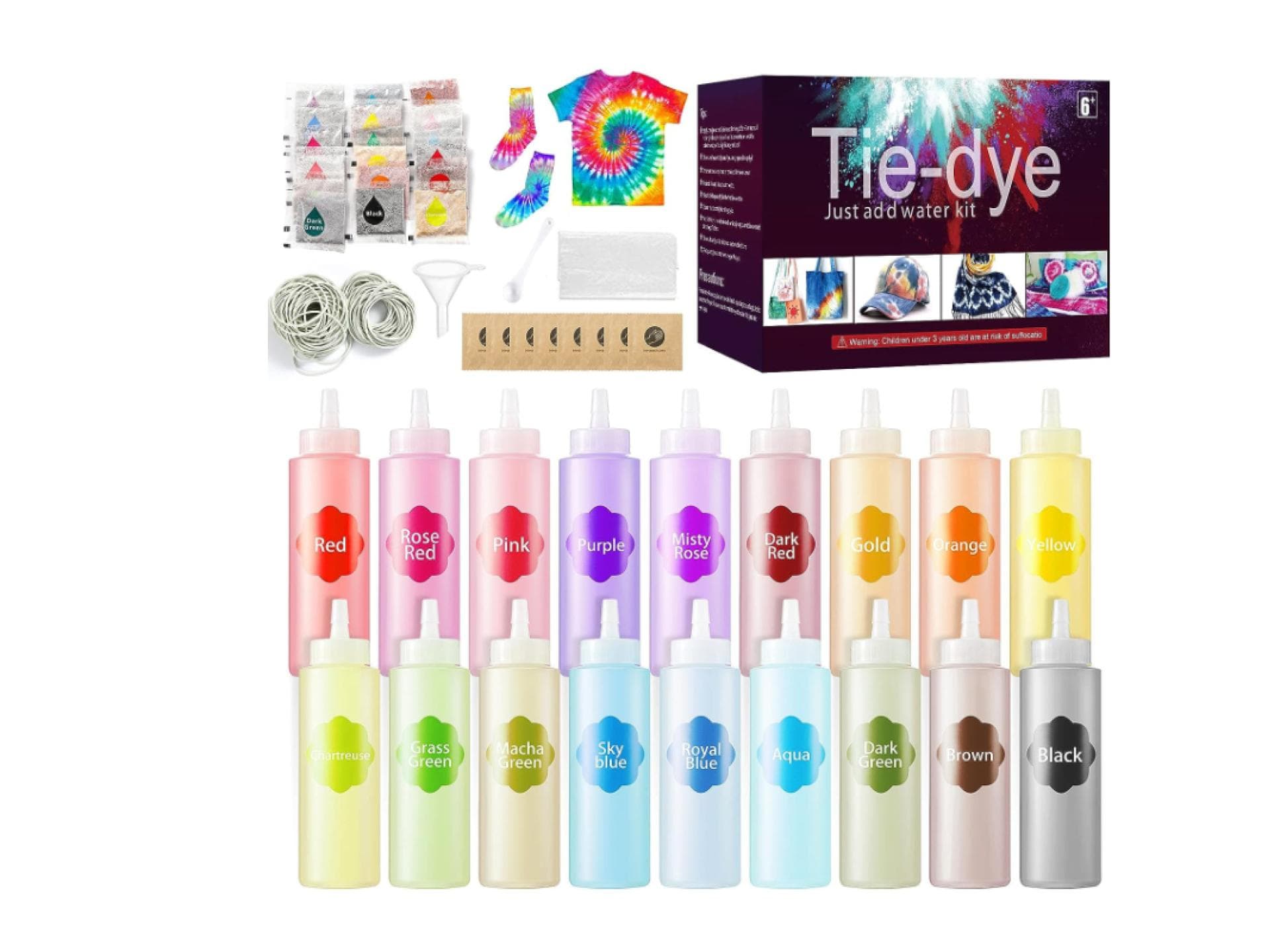 Batiken: Die einfachste Anleitung im Netz Batik-Kit