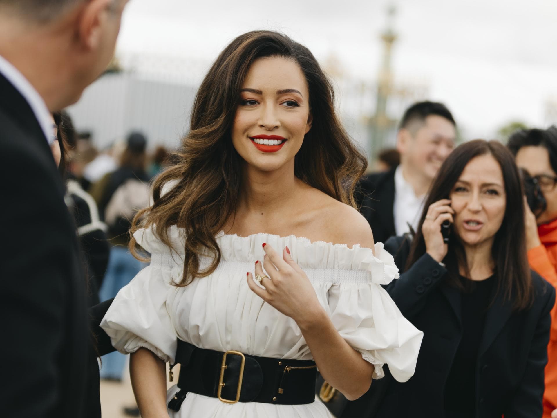 Volumewelle Frau mit Volumenwelle