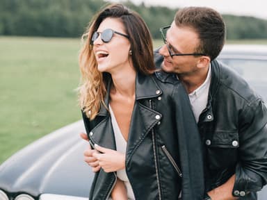 psychotest steht er oder sie auf mich? frau und mann glücklich